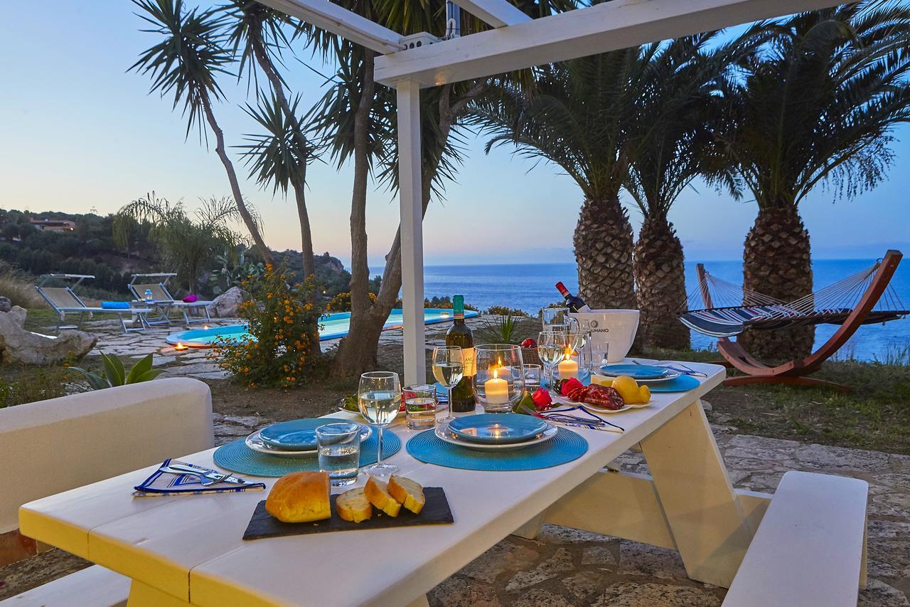 Villa Gabbiano - Scopello-Villas 스코펠로 외부 사진