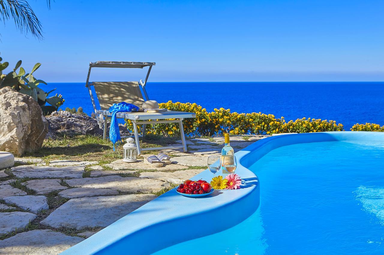 Villa Gabbiano - Scopello-Villas 스코펠로 외부 사진