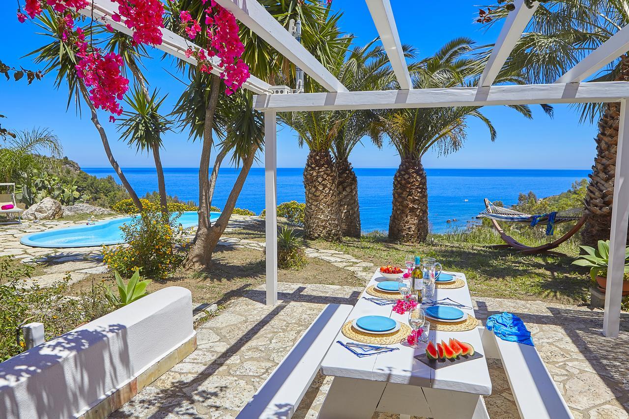 Villa Gabbiano - Scopello-Villas 스코펠로 외부 사진